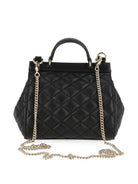 Borsa tote Sicily mini per bambina Dolce & Gabbana Kids nera con design trapuntato EB0003 A3L70 8B956 DOLCE & GABBANA KIDS 