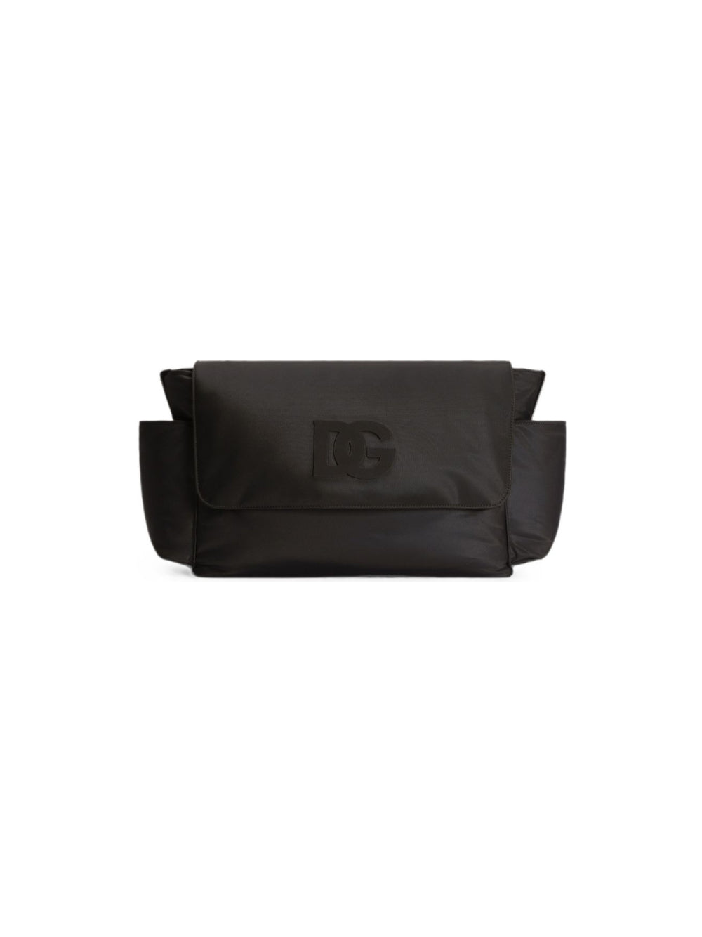 Borsa a tracolla per neonati Dolce & Gabbana Kids nera con placcatura in oro EB0271 A0650 8B956 DOLCE & GABBANA KIDS 