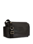 Borsa a tracolla per neonati Dolce & Gabbana Kids nera con placcatura in oro EB0271 A0650 8B956 DOLCE & GABBANA KIDS 
