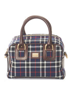 Borsa Lilly per bambina Dolce & Gabbana Kids blu in tartan EB0272 A0693 8S046 DOLCE & GABBANA KIDS 