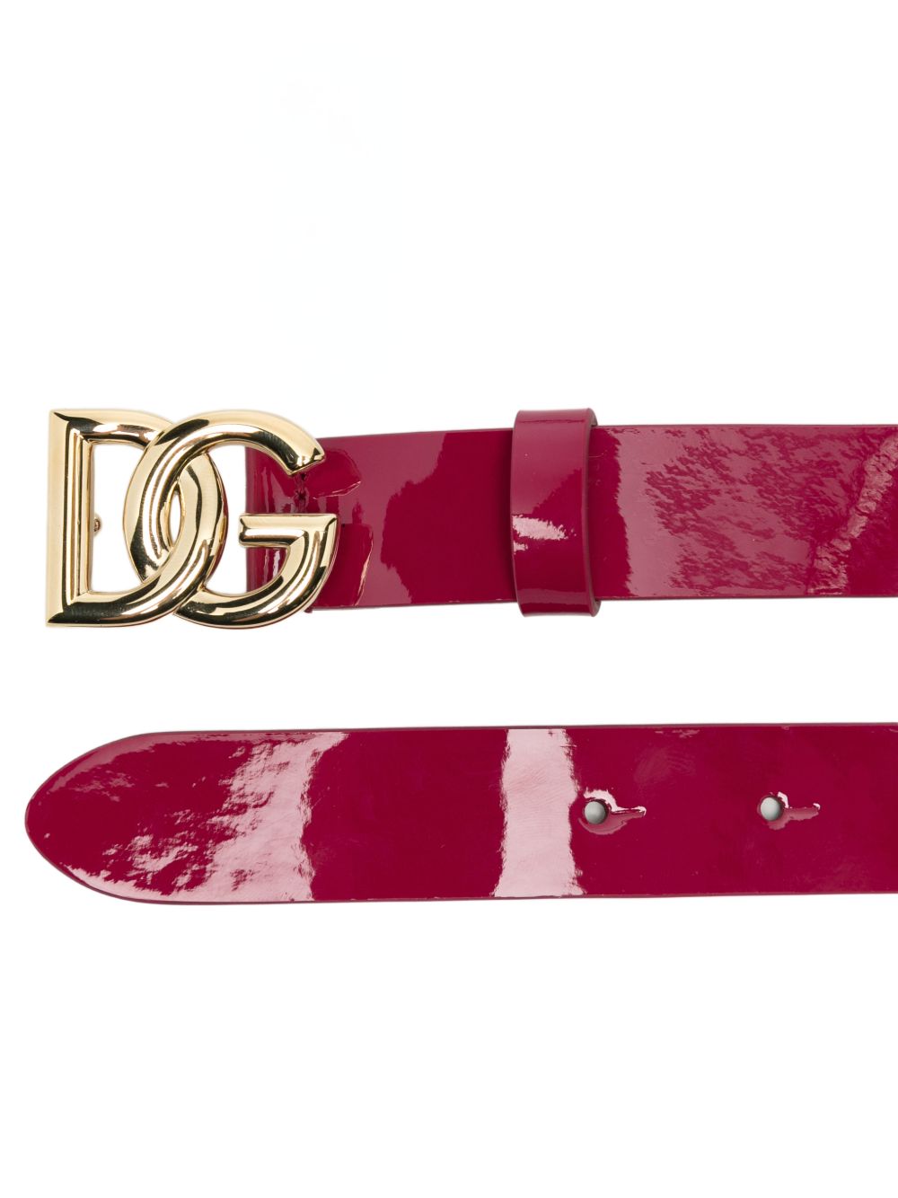 Cintura per bambina Dolce & Gabbana Kids fucsia con placca logo EE0068 A1067 8I484 DOLCE & GABBANA KIDS 
