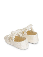 Scarpe primi passi per neonata Dolce & Gabbana Kids bianche in pizzo L0EGK3 G7P4A S9000 DOLCE & GABBANA KIDS 
