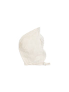 Cuffia per neonata Dolce & Gabbana Kids bianca in pizzo L0EGK4 G7P4A S9000 DOLCE & GABBANA KIDS 