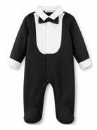 Tutina per neonato Dolce & Gabbana Kids nera con papillon L11O85 G7P2A S9000 DOLCE & GABBANA KIDS 