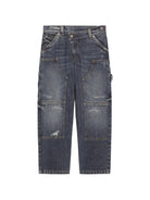 Jeans per bambino Dolce & Gabbana Kids in denim con cinque tasche L42F95 LDE13 S9000 DOLCE & GABBANA KIDS 