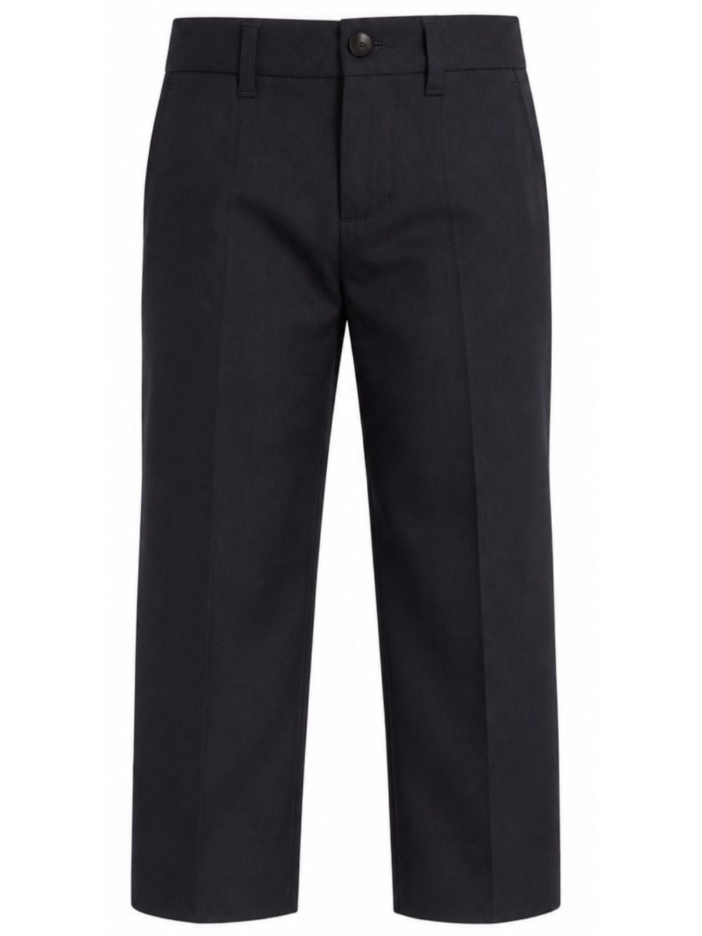 Pantaloni per bambino Dolce & Gabbana Kids neri con dettaglio con inserti L45P14 G7PQI B0665 DOLCE & GABBANA KIDS 
