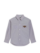 Camicia per bambino Dolce & Gabbana Kids multicolore con motivo a righe L45S13 FR532 S8051 DOLCE & GABBANA KIDS 