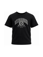 T-shirt per bambino Dolce & Gabbana Kids nera con logo sul davanti L4JTHV G7P8B B6712 DOLCE & GABBANA KIDS 