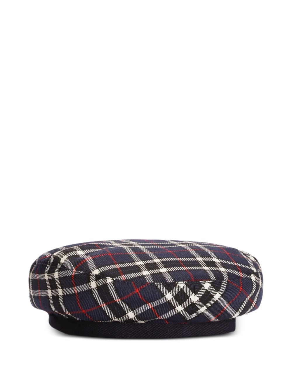 Berretto per bambina Dolce & Gabbana Kids blu con motivo Tartan LB5H43 FQ2N0 S8104 DOLCE & GABBANA KIDS 