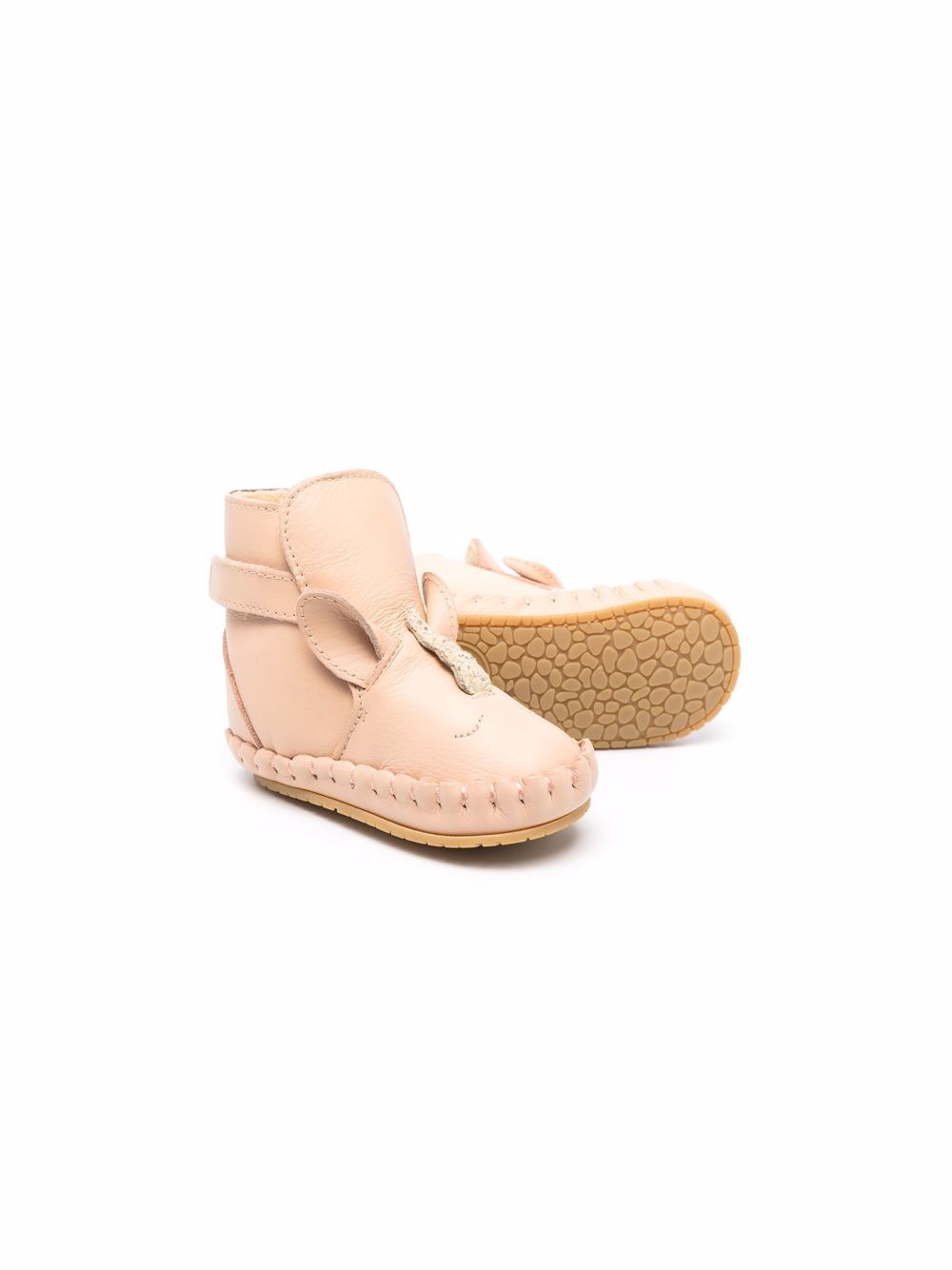 Stivaletti finto shearling per neonati Donsje Kids beige con suola piatta 1028305 LE121 DONSJE KIDS 