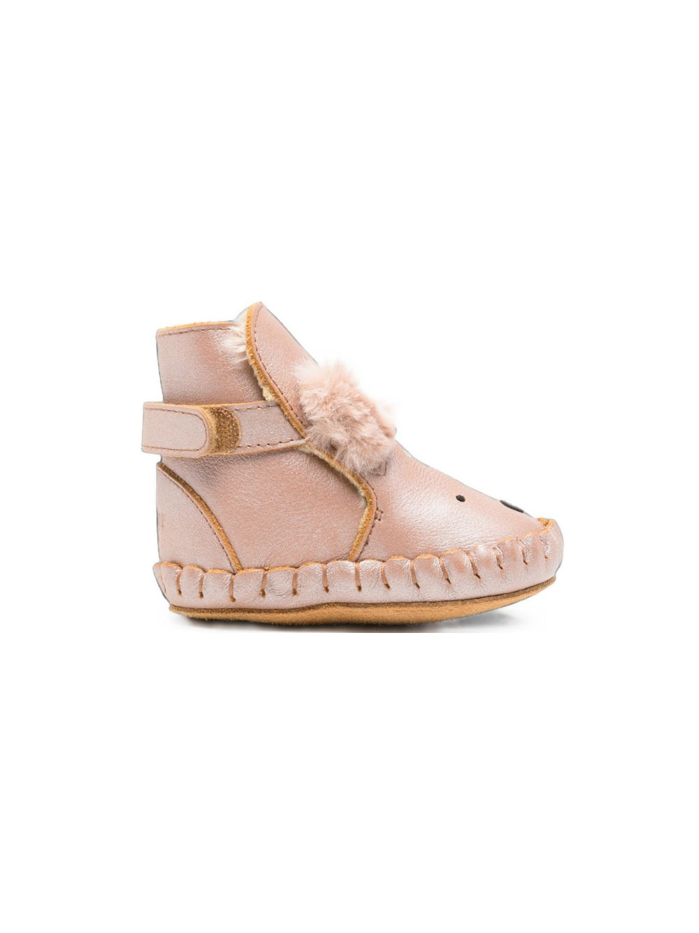 Stivali per neonata Donsje Kids rosa con applicazione animale 1042601 LE203 DONSJE KIDS 
