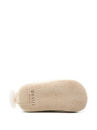 Scarpe per neonata Donsje Kids beige con dettaglio pompon sul retro 1043801 BL170 DONSJE KIDS 