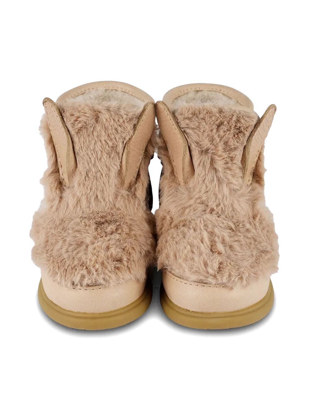 Stivali per neonati Donsje Kids beige con rifinitura in shearling 1500902 SF015 DONSJE KIDS 