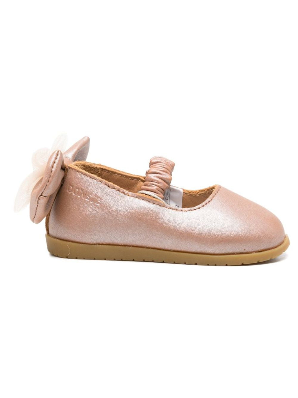 Ballerine per neonata Donsje Kids rosa con finitura metallizzata 1506900 LE203 DONSJE KIDS 