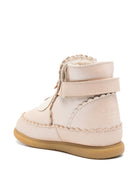 Stivali per neonata Donsje Kids rosa con applicazione cigno sul davanti 1507301 NL142 DONSJE KIDS 