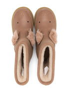 Stivali Wadudu per bambina Donsje Kids marrone con orecchie in shearling 2022110 CL018 DONSJE KIDS 