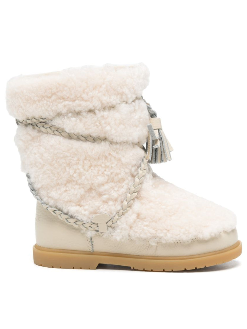 Stivali per bambina Donsje Kids bianchi con finitura in shearling 2031100 CS011 DONSJE KIDS 