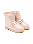 Stivali Xelly per bambina Donjse Kids rosa con finitura metallizzata 2031702 TL024 DONSJE KIDS 