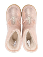 Stivali Xelly per bambina Donjse Kids rosa con finitura metallizzata 2031702 TL024 DONSJE KIDS 