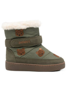 Stivali per bambini Donsje Kids verdi con ricamo orsetto all-over 2033701 00120 DONSJE KIDS 