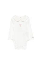 Tutina per neonata Donsje Kids bianca con ricamo unicorno 3030108 00002 DONSJE KIDS 