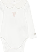 Tutina per neonata Donsje Kids bianca con ricamo unicorno 3030108 00002 DONSJE KIDS 