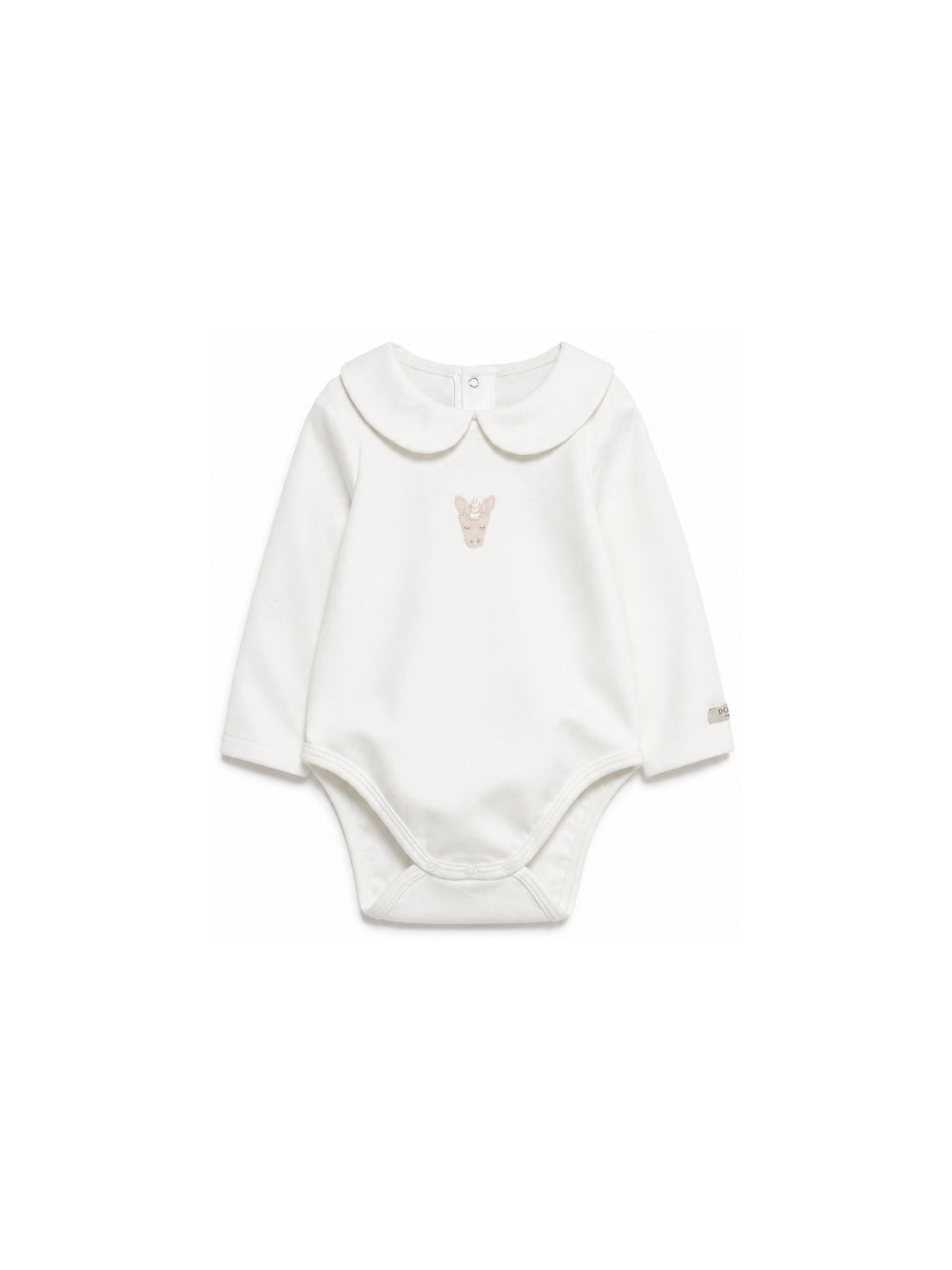 Tutina per neonata Donsje Kids bianca con ricamo unicorno 3030108 00002 DONSJE KIDS 