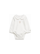 Tutina per neonata Donsje Kids bianca con ricamo unicorno 3030108 00002 DONSJE KIDS 