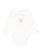 Tutina per neonati Donsje Kids bianca con ricamo coniglietto 3030109 00002 DONSJE KIDS 
