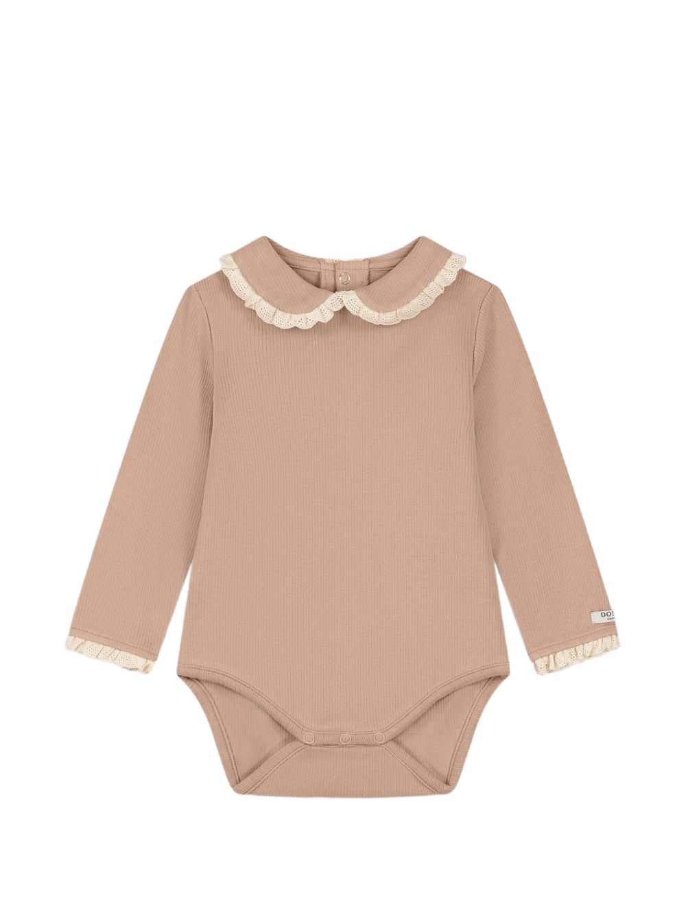 Tutina per neonata Donsje Kids rosa con colletto alla Peter Pan 3030300 00018 DONSJE KIDS 