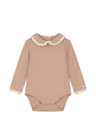 Tutina per neonata Donsje Kids rosa con colletto alla Peter Pan 3030300 00018 DONSJE KIDS 
