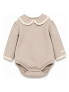 Tutina per neonata Donsje Kids rosa con bordo increspato 3030300 00106 DONSJE KIDS 