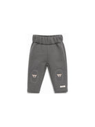 Pantaloni per neonato Donsje Kids grigi con ricamo koala 3040704 00025 DONSJE KIDS 