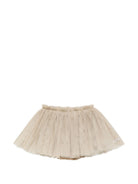 Gonna per neonata Donsje Kids beige con inserti in tulle 3045900 00017 DONSJE KIDS 