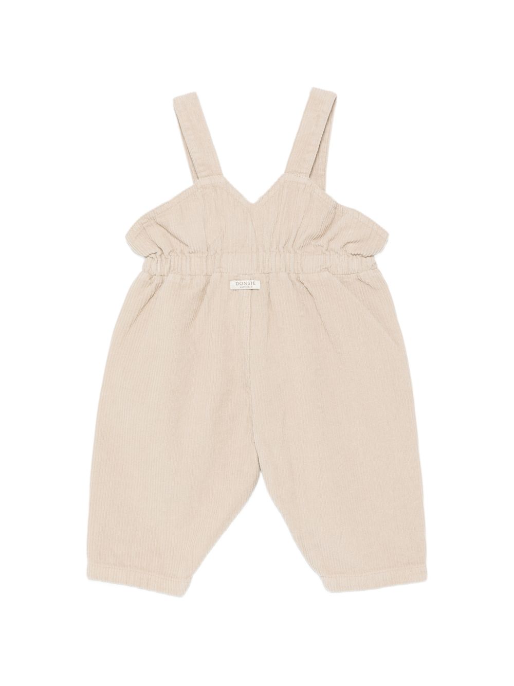 Salopette per neonata Donsje Kids beige con scollo a V 3050600 00017 DONSJE KIDS 