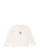 T-shirt per neonati Donsje Kids bianco con ricamo koala 3051901 00133 DONSJE KIDS 