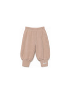 Pantaloni per neonata Donsje Kids rosa con lavorazione in maglia a coste 3052000 00106 DONSJE KIDS 