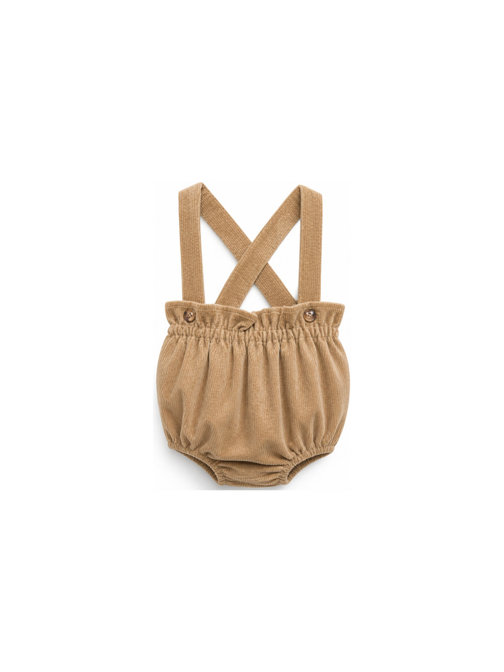 Tutina per neonati Donsje Kids marrone con trama a coste 3052300 00066 DONSJE KIDS 