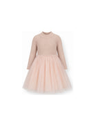 Abito per bambina Donsje Kids rosa con gonna in tulle 4043900 DJB77 DONSJE KIDS 
