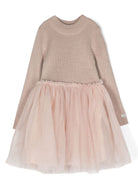 Abito per neonata Donsje Kids rosa con gonna in tulle 4043900NB DJB77 DONSJE KIDS 