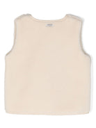 Gilet per bambino Donsje Kids beige con design in finto shearling 4044300 FR002 DONSJE KIDS 