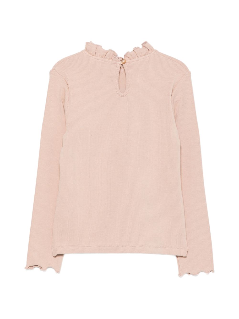 Maglia per bambina Donsje Kids rosa con colletto a balze 4101100 00018 DONSJE KIDS 