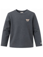 T-shirt per bambini Donsje grigia con ricamo Koala 4101902 00027 DONSJE KIDS 