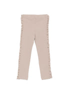 Leggings per bambina Donsje beige con volant sui lati 4119800 00106 DONSJE KIDS 