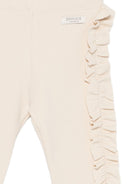 Leggings per neonata Donsje beige con volant sui lati 4119800NB 00004 DONSJE KIDS 
