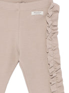 Leggings per neonata Donsje beige con volant sui lati 4119800NB 00106 DONSJE KIDS 