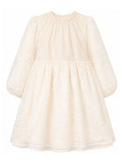 Abito per bambina Donsje Kids bianco con ricamo floreale 4121400 S0037 DONSJE KIDS 
