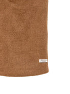 Gilet per bambina Donsje Kids marrone con collo oversize 4123000 00035 DONSJE KIDS 