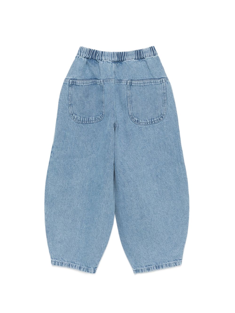 Jeans Dinotje per bambino Donsje Kids azzurri con effetto slavato 4123900 00080 DONSJE KIDS 