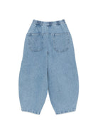 Jeans Dinotje per bambino Donsje Kids azzurri con effetto slavato 4123900 00080 DONSJE KIDS 
